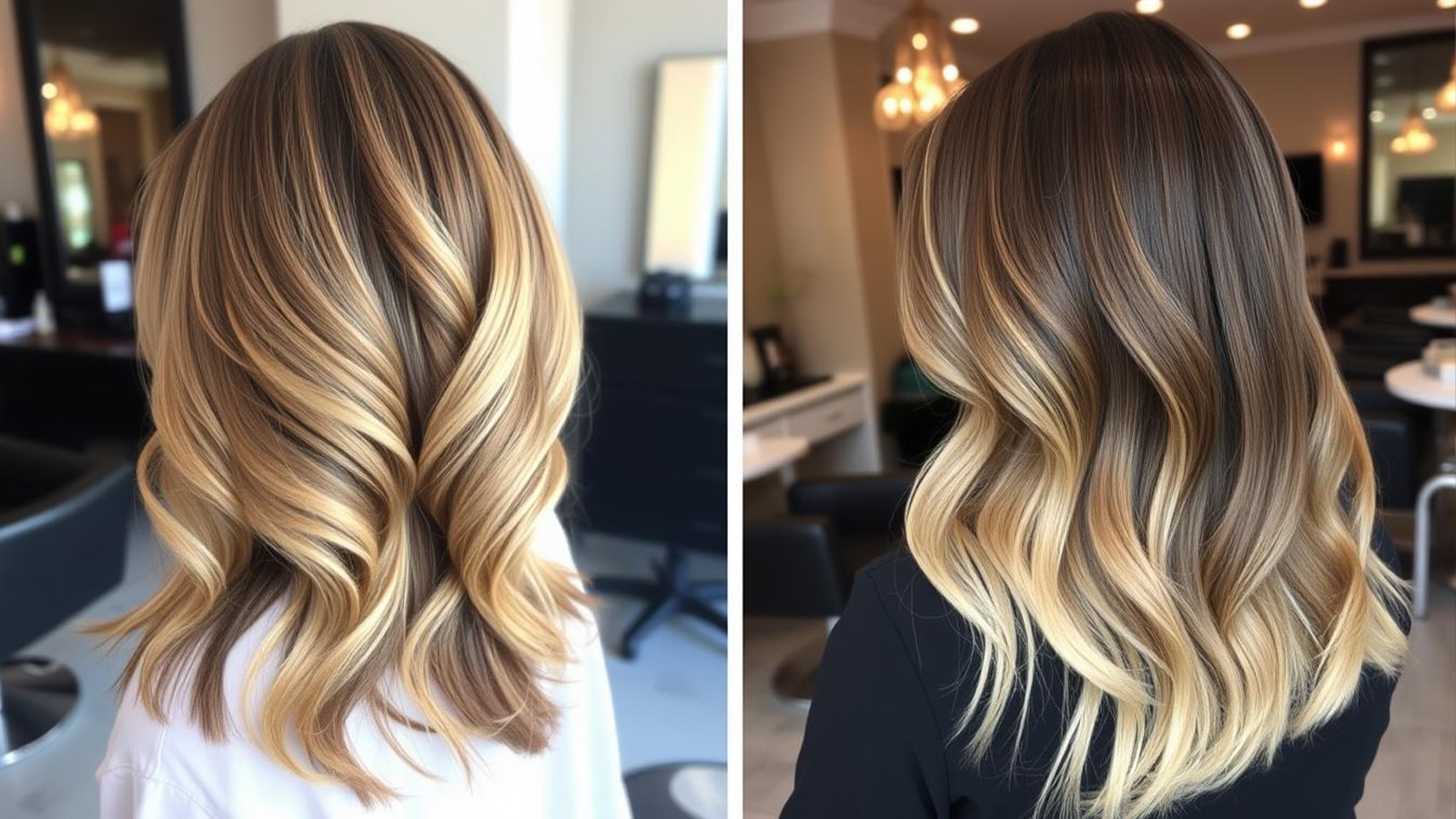 Balayage colour result at His & Her Hairloft, Orchard Singapore