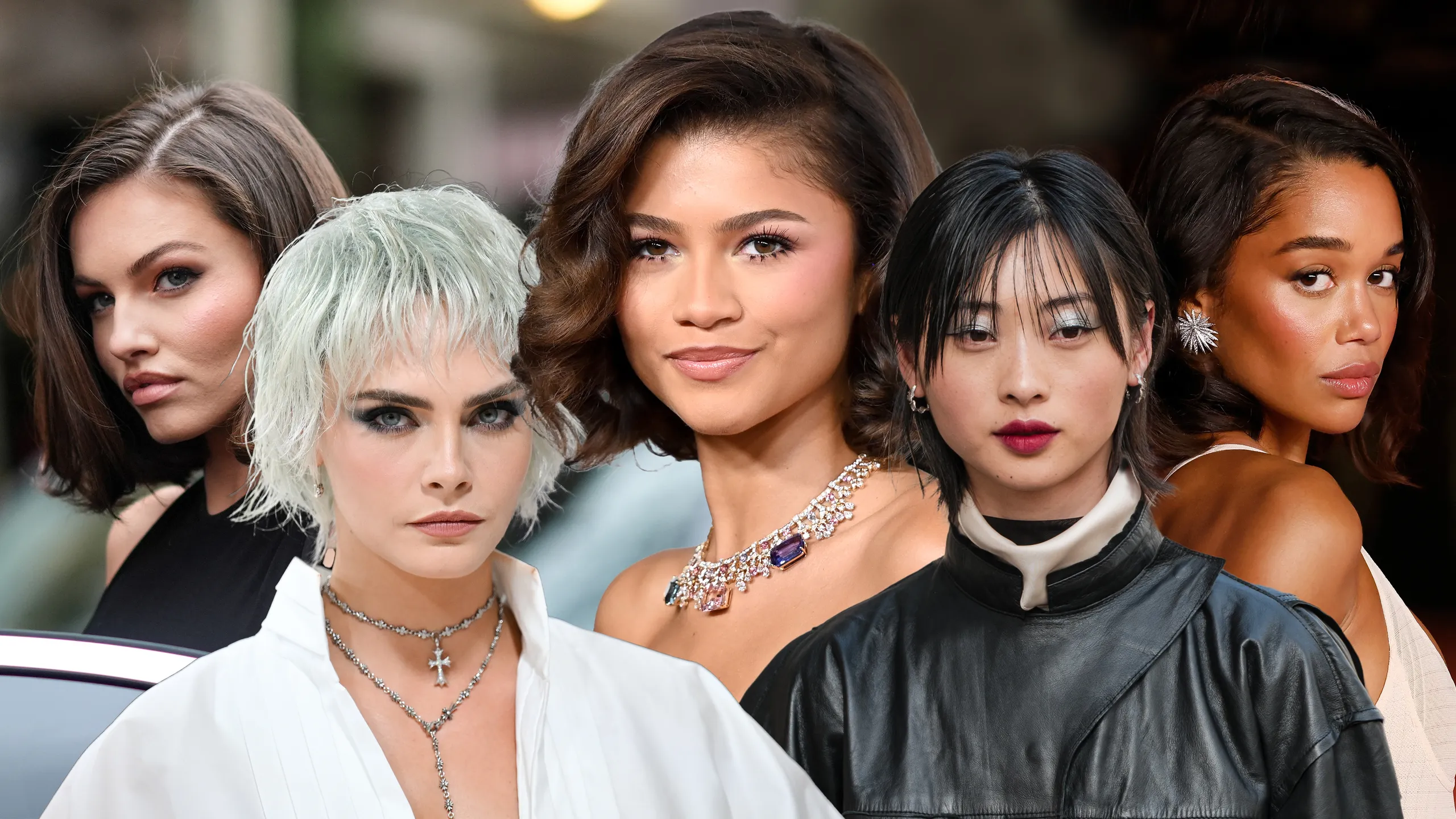Hair trend 2024 styling reference for salon services