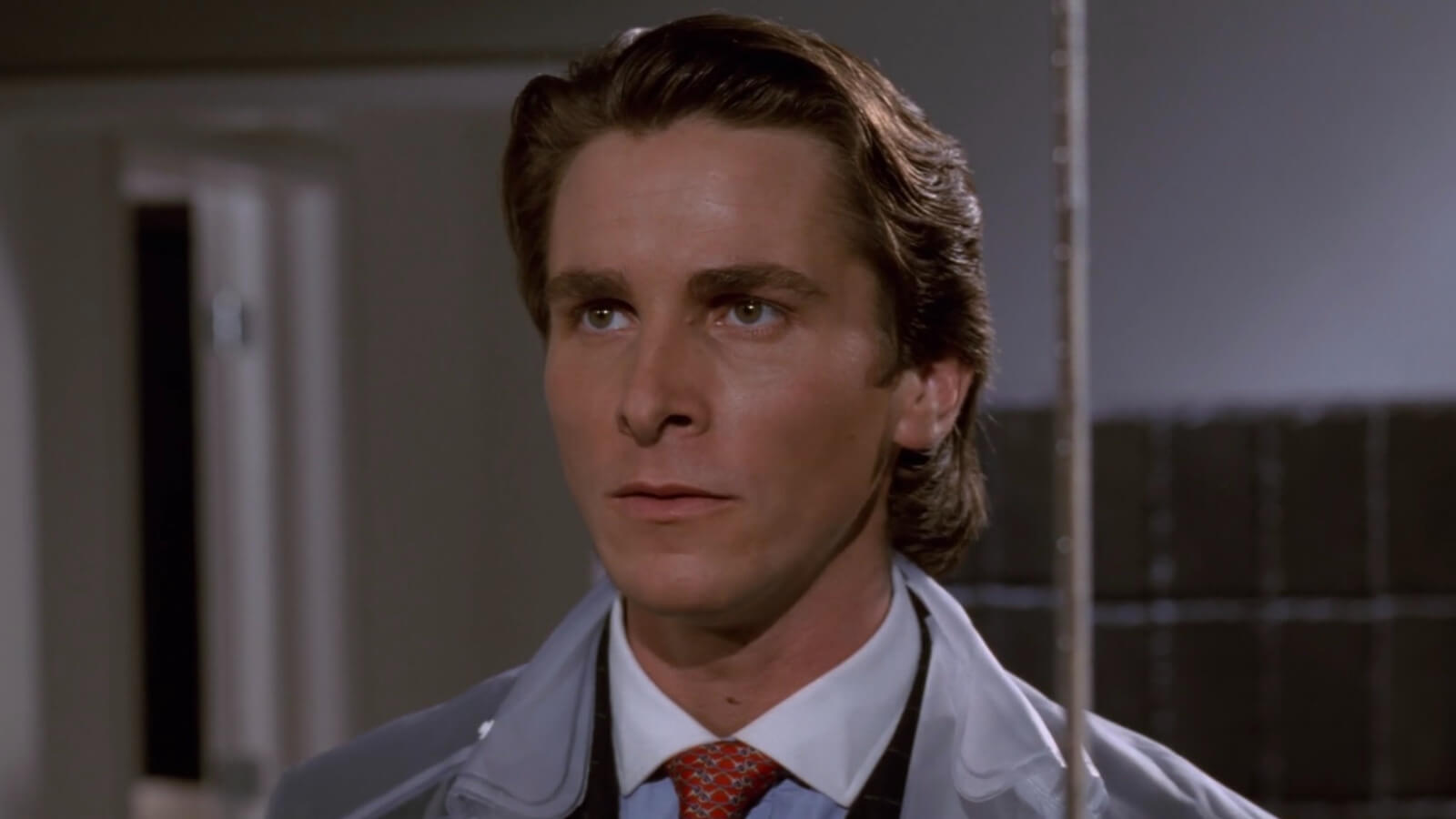 Classic men's slicked back hairstyle reference
