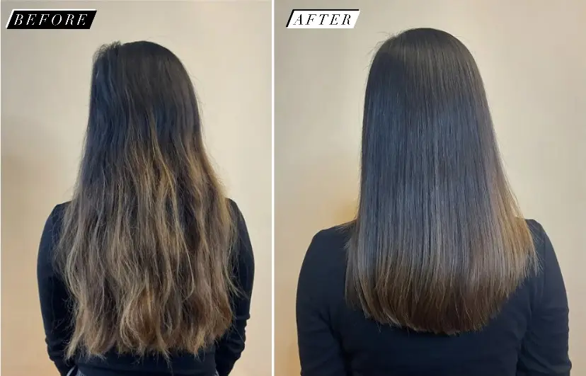 Japanese hair straightening and keratin treatment comparison