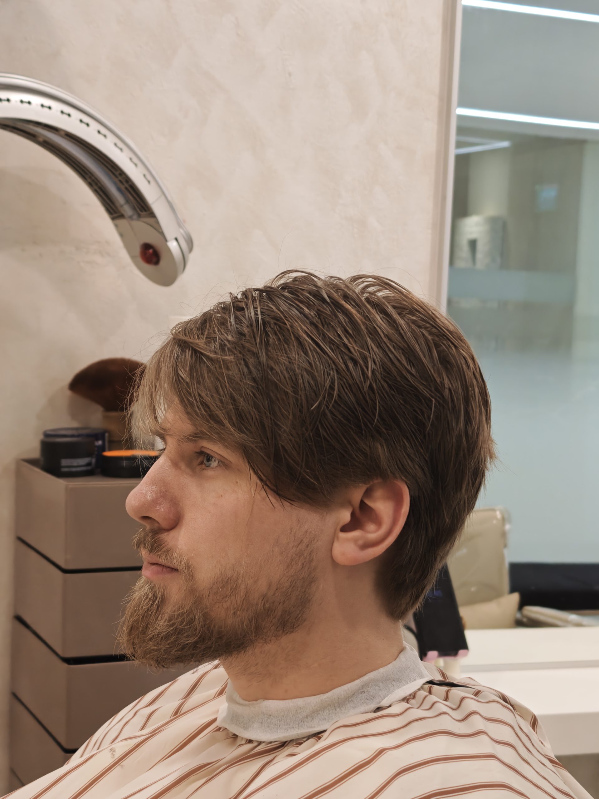 Professional hair treatment at Orchard Road hair salon