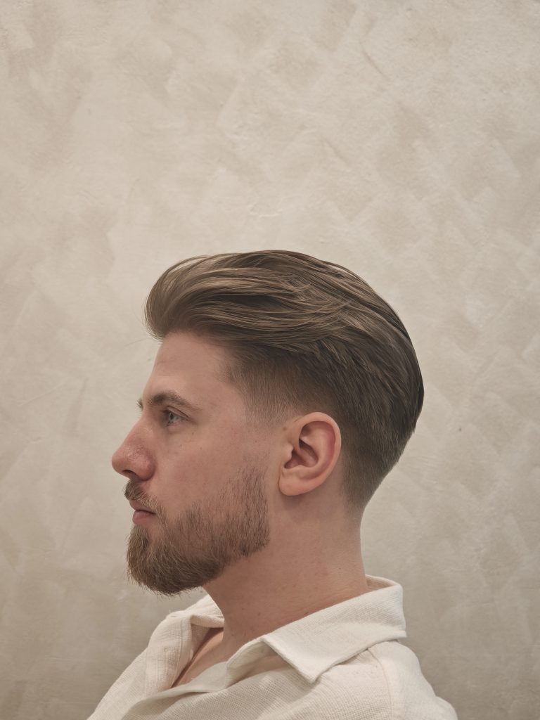 Classic Men’s Haircut & Beard Trim in Orchard, Singapore – Clean, Timeless & Refined after