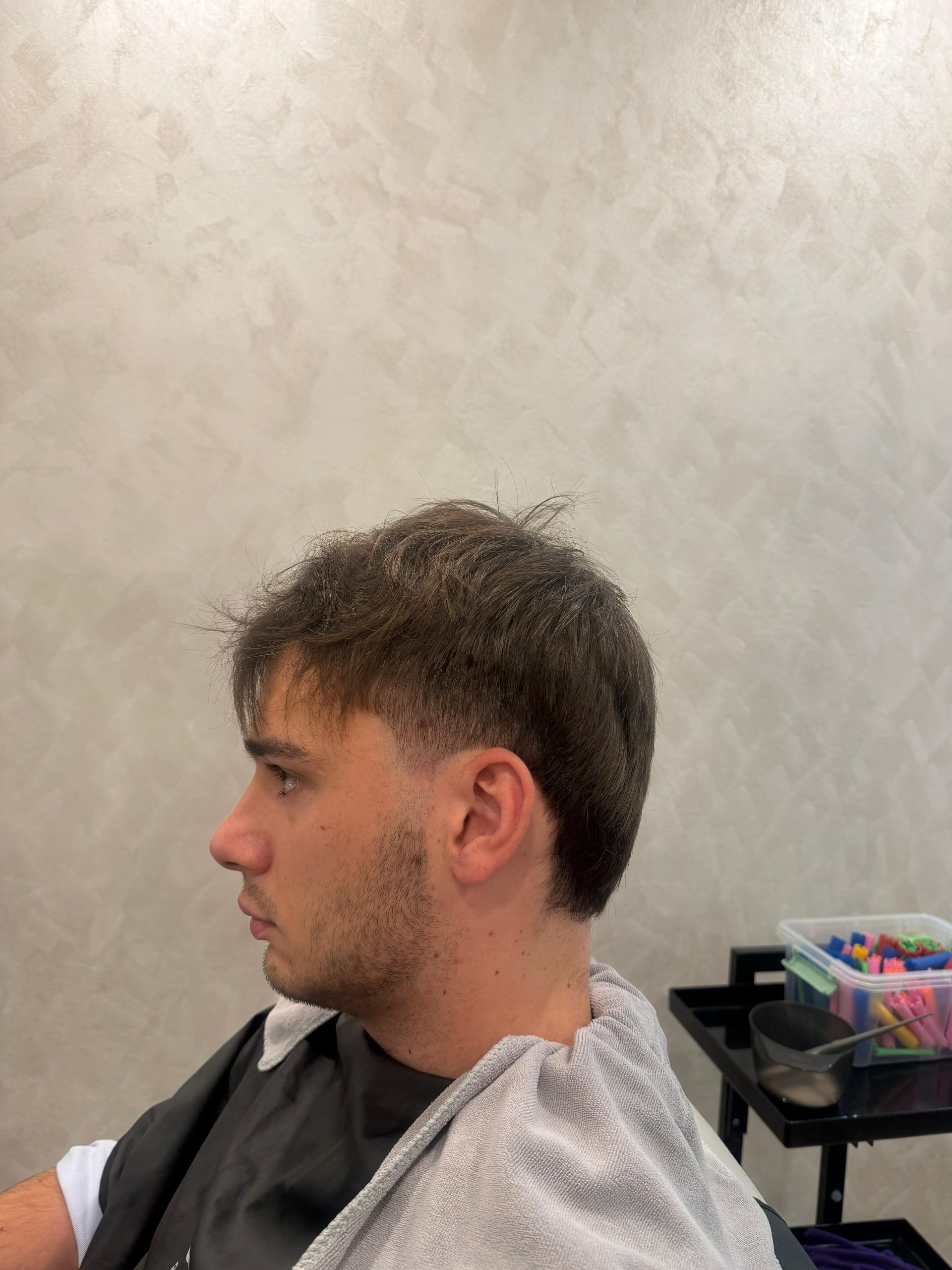 Hair treatment before and after at His and Her Hairloft