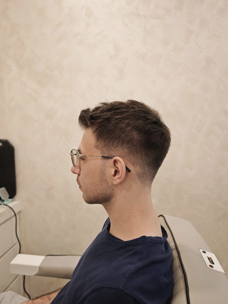 Men’s Classic Haircut with Fade in Orchard, Singapore – Clean, Sharp & Timeless after