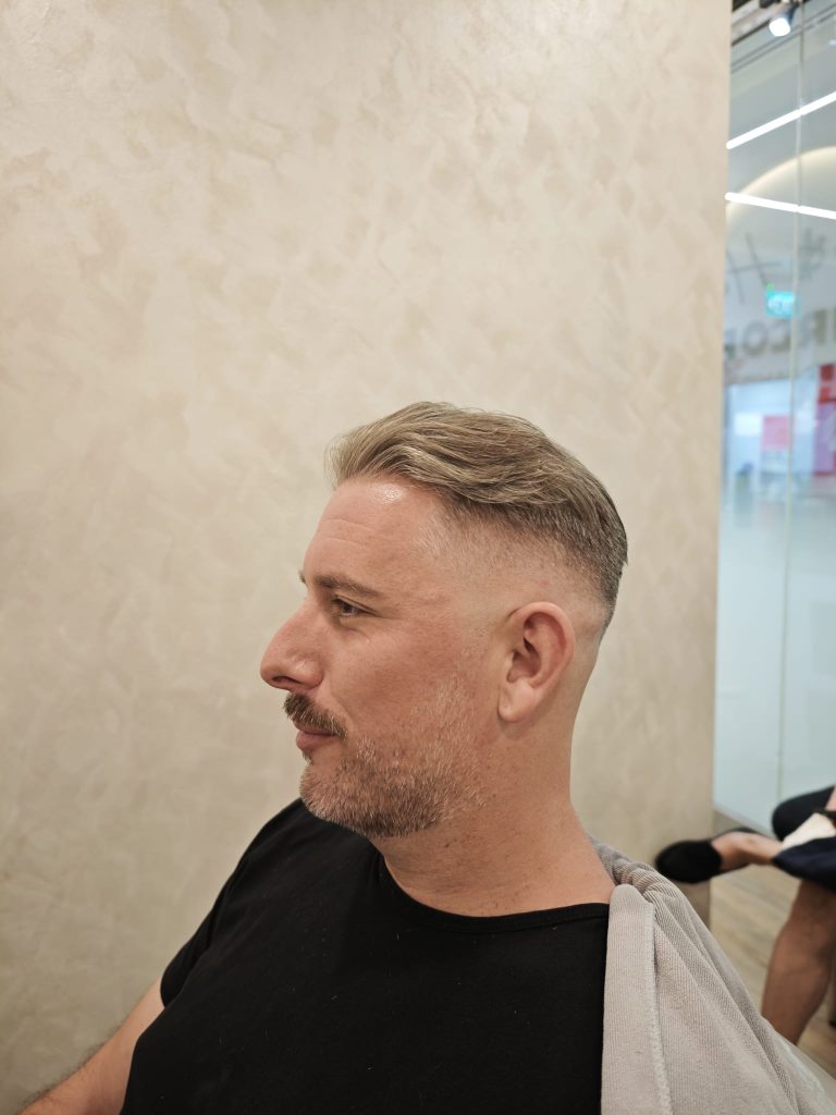 Hair Cut and Beard Trim after