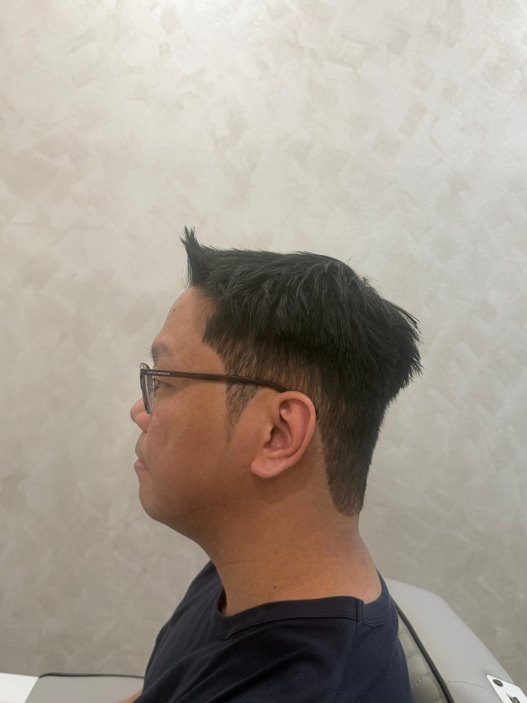 Men’s Down Perm & Haircut in Orchard Singapore – Clean, Controlled & Easy to Style after