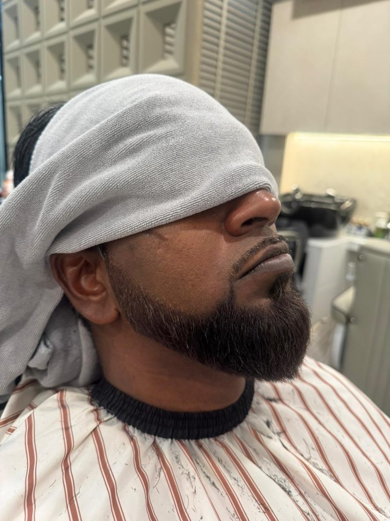 Beard Trim & Beard Colour in Orchard Singapore – Sharp, Defined & Youthful Look after
