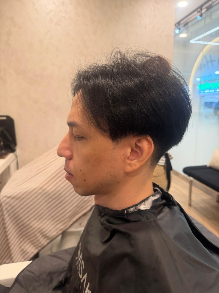 🔥 Men’s Korean Perm + Clean Taper Cut – Volume, Flow & Sharp Finish ✂️ before