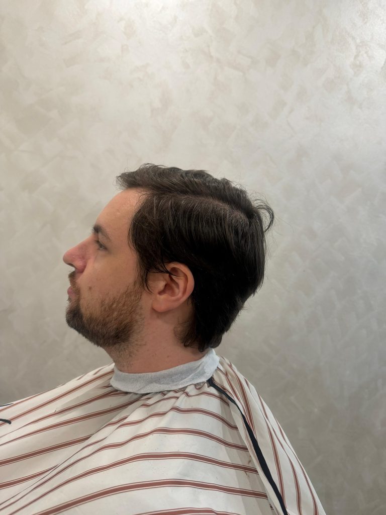 ✂️ Classic Men’s Haircut Transformation – Cleaner Structure, Refined Finish before