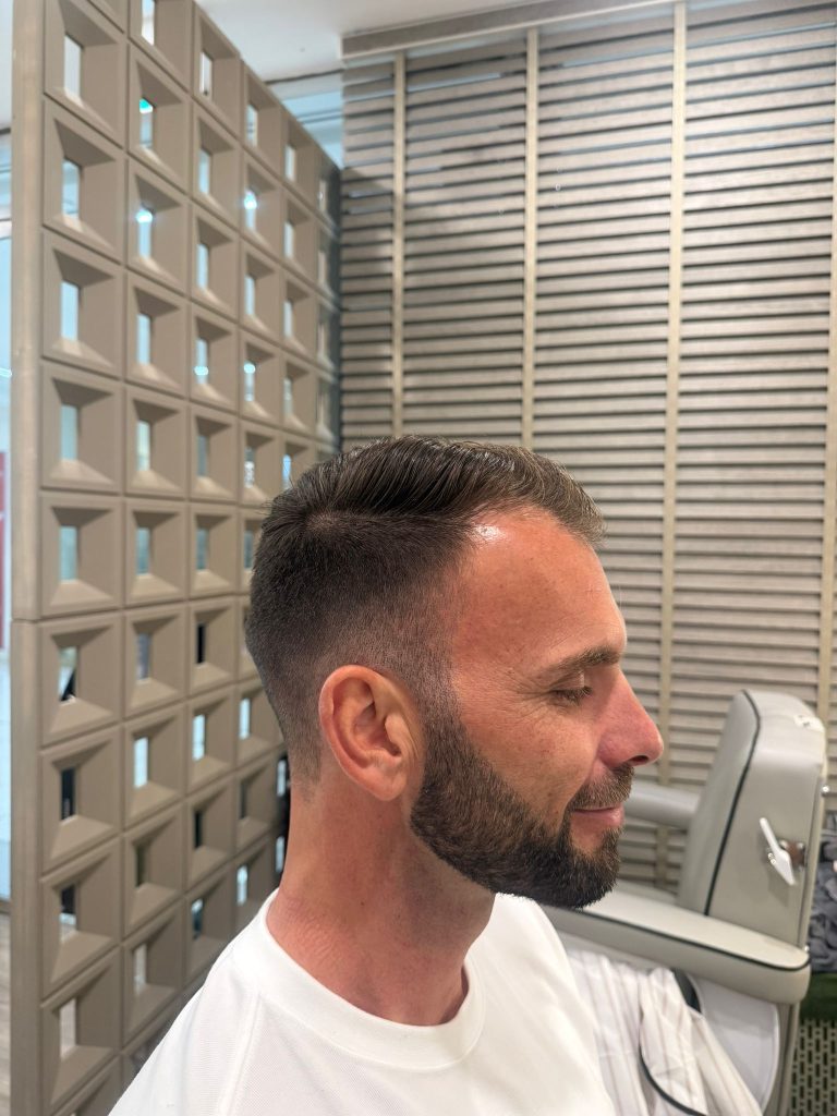 ✂️ Men’s Taper Fade + Beard Trim – Clean, Natural Upgrade after