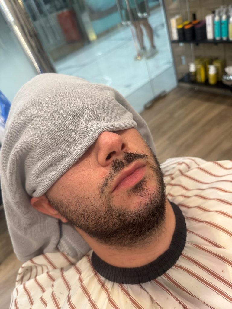✂️ Beard Trim Transformation – Cleaner Lines & Sharper Definition before