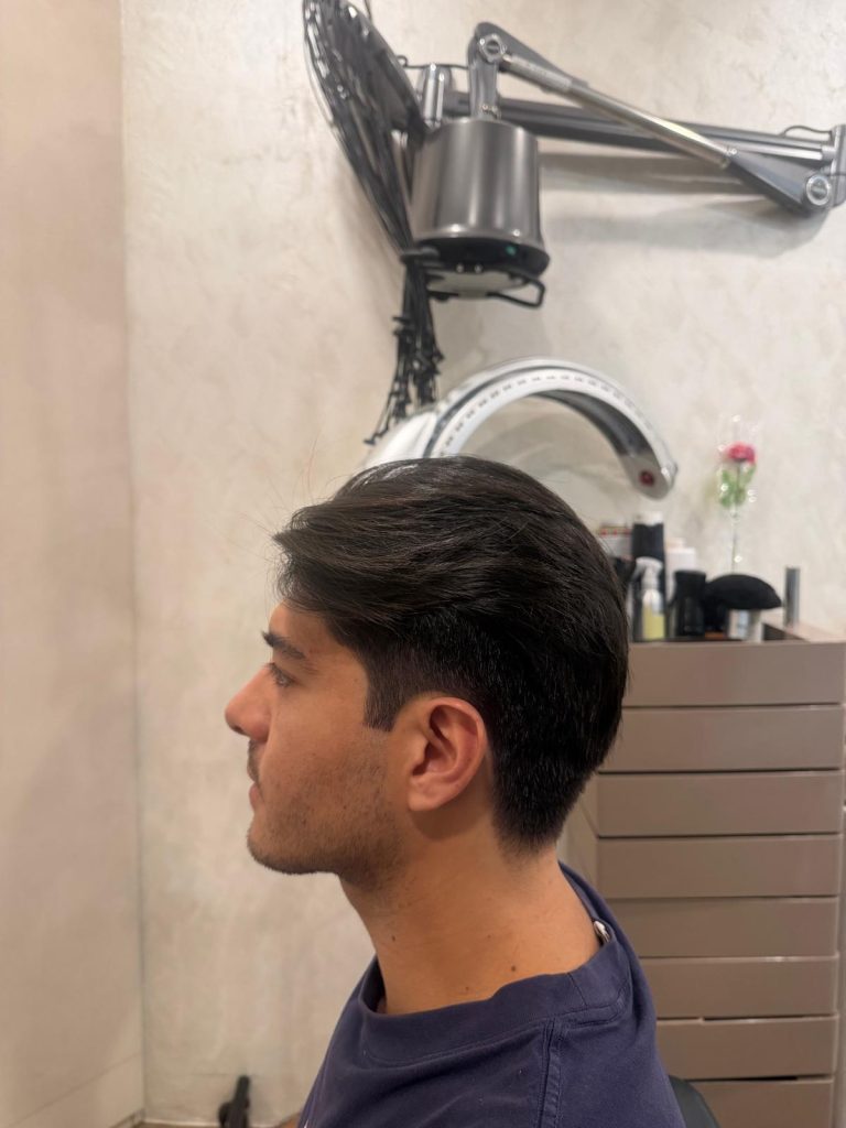 ✨ Classic Gentleman Haircut Transformation – Cleaner Shape & Premium Finish after