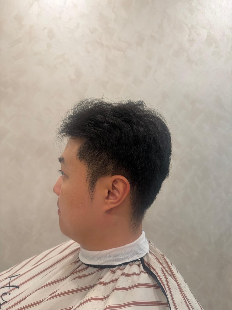 ✂️ Men’s Haircut Transformation – Cleaner Fade & Sharper Structure before