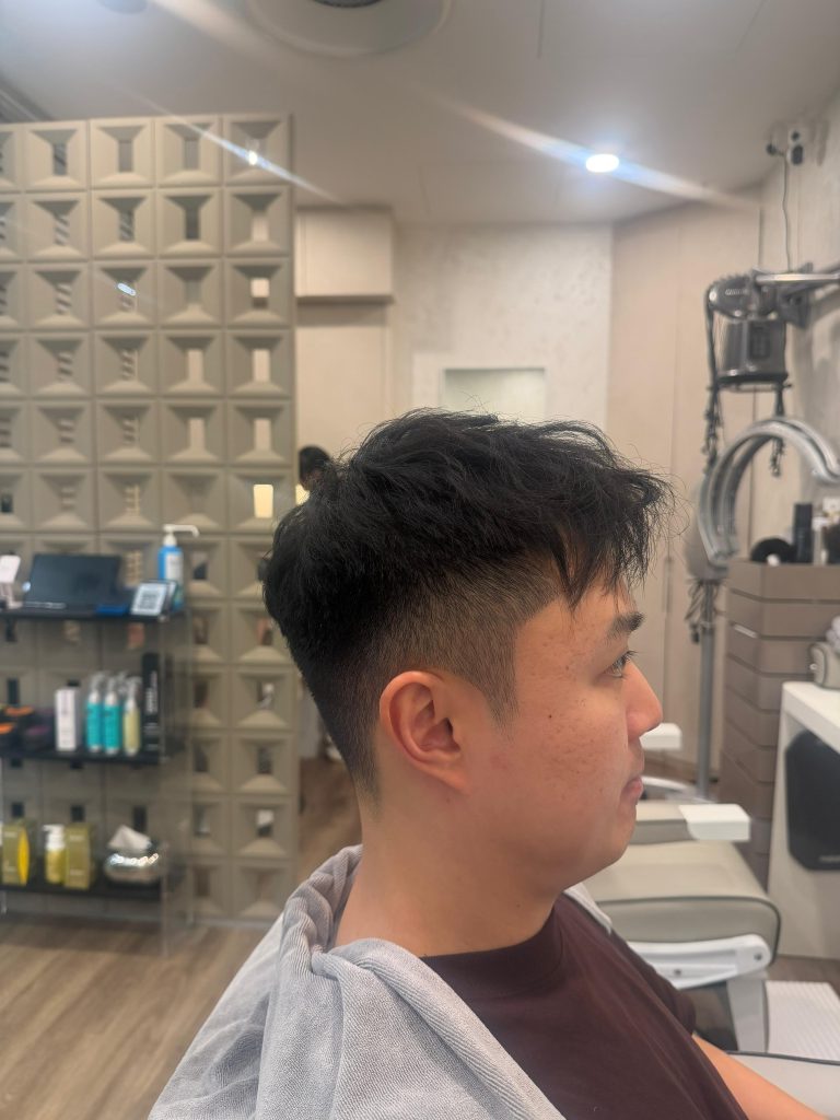 ✂️ Men’s Haircut Transformation – Cleaner Fade & Sharper Structure after