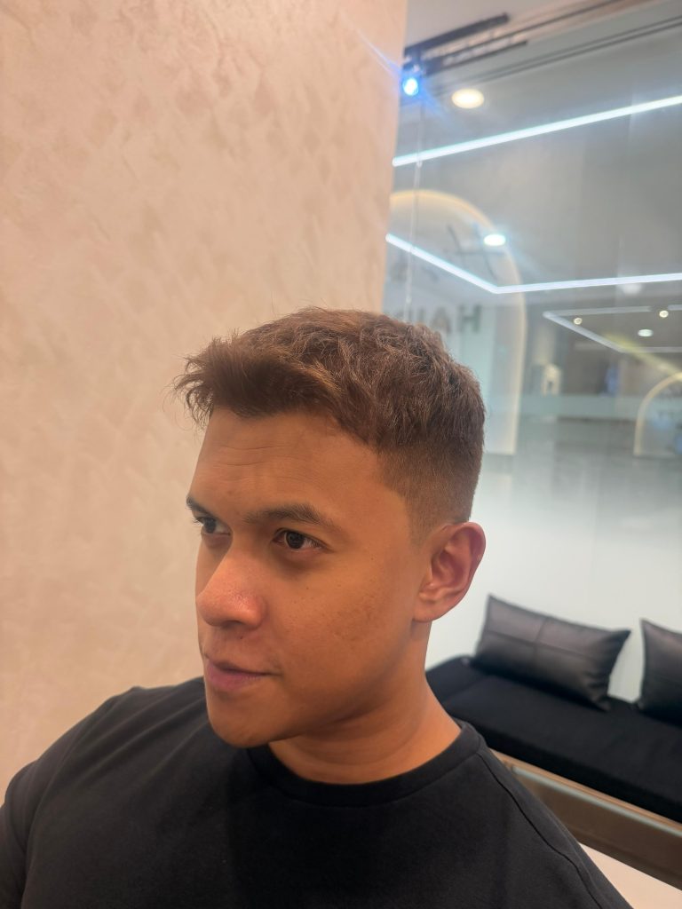 ✂️ Haircut + Hair Colour Transformation – Fresh, Sharper & More Defined after