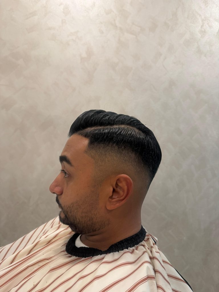 ✂️ Haircut & Beard Trim Transformation – Sharp Fade with Clean Beard Definition after