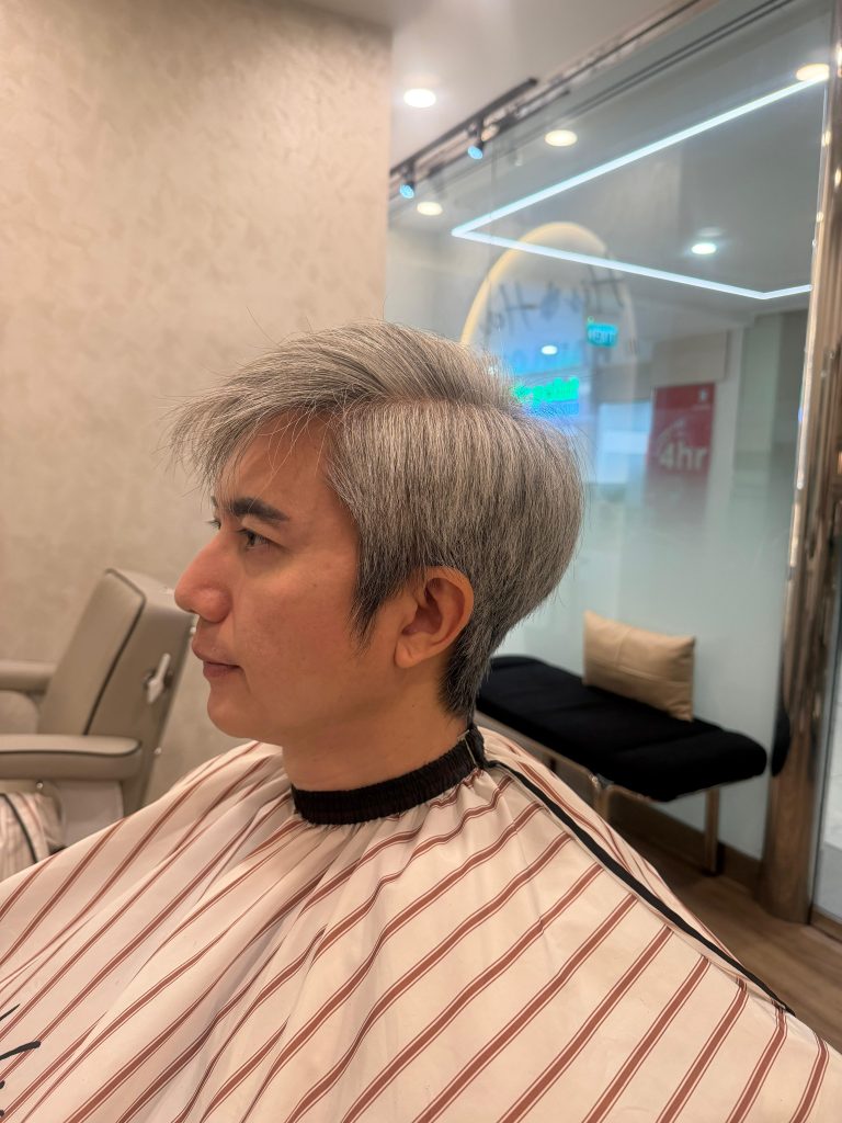 ✨ Men’s Hair Perm Transformation in Orchard Singapore | Volume, Texture & Style before