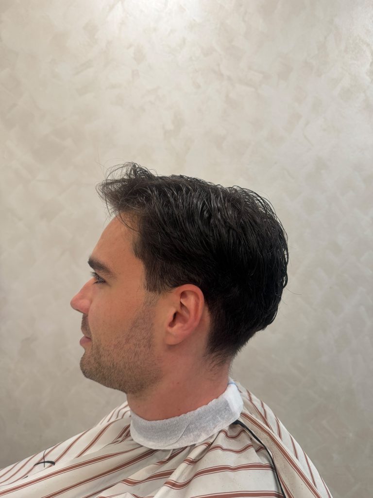 Men’s Haircut Transformation | Classic Side-Part Hairstyle in Orchard Singapore before