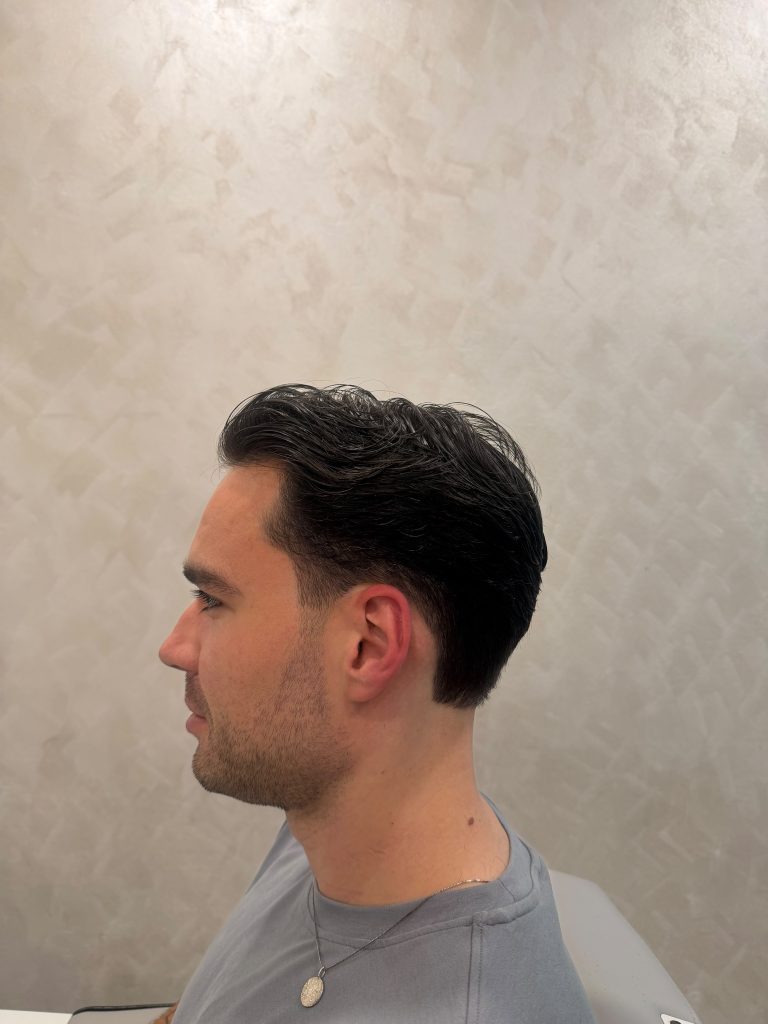Men’s Haircut Transformation | Classic Side-Part Hairstyle in Orchard Singapore after