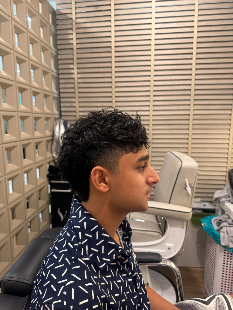 Textured Curly Crop & Low Fade Transformation | Men’s Haircut in Orchard Singapore after