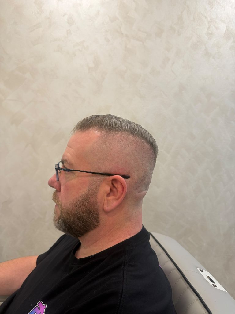 Skin Fade & Beard Transformation | Modern Men’s Haircut in Orchard Singapore after