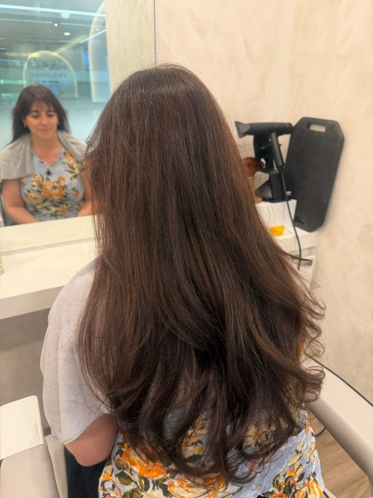 Hair Colour Correction & Smooth Layered Transformation | Hair Salon in Orchard Singapore after
