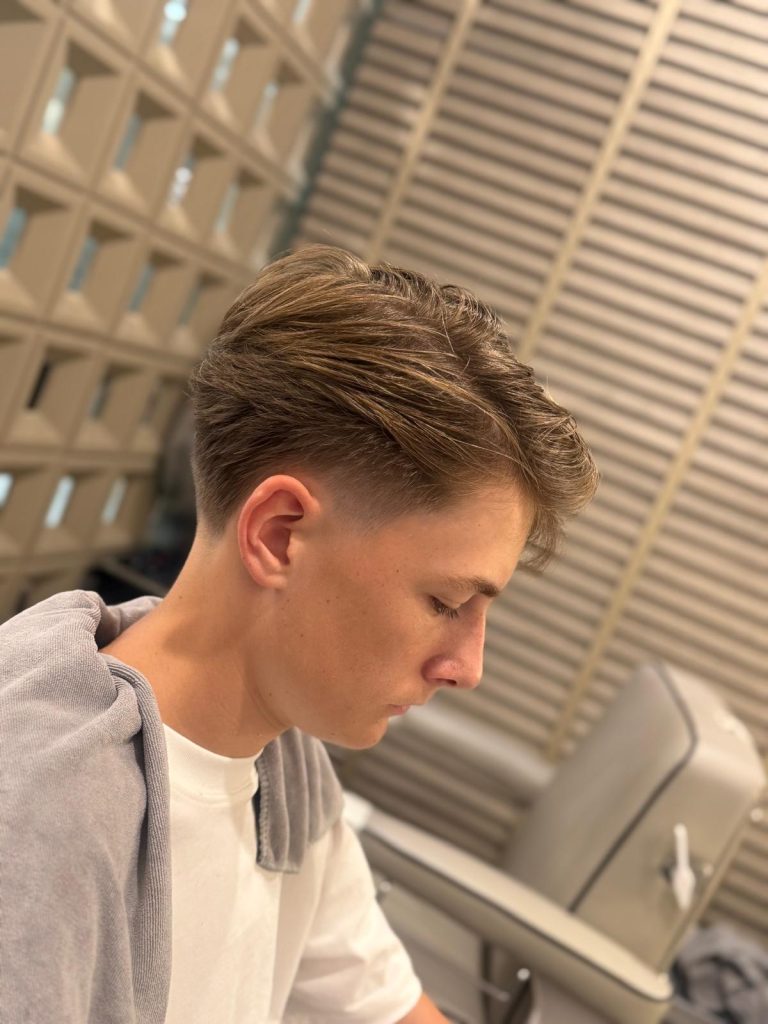 Teen Low Taper Fade & Textured Haircut Transformation | Orchard Singapore after