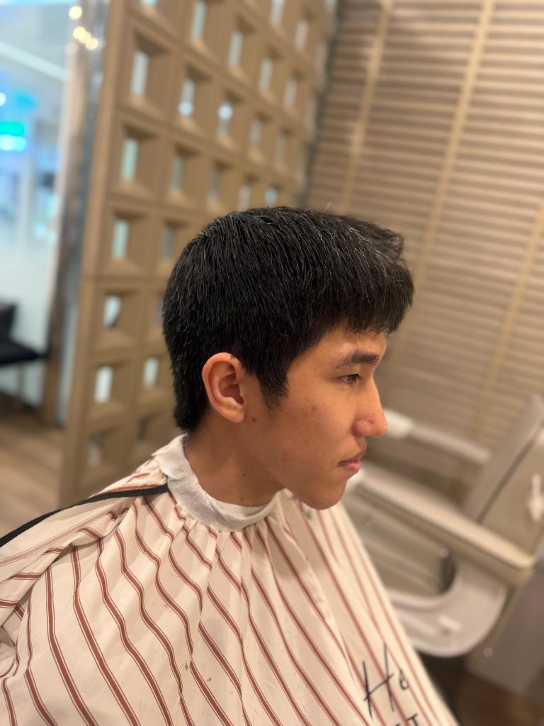 Classic Low Fade Haircut Transformation | Barber in Orchard Singapore before
