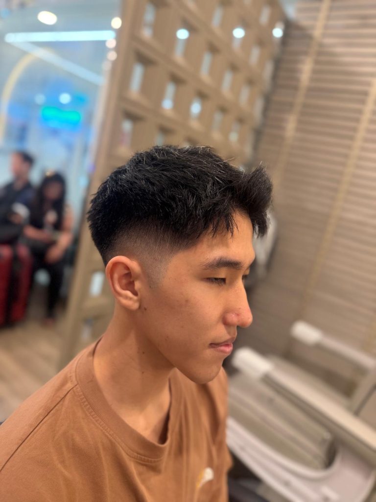 Classic Low Fade Haircut Transformation | Barber in Orchard Singapore after