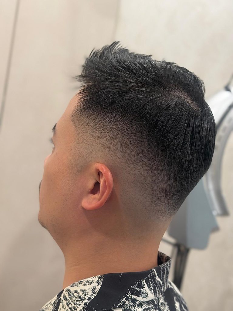 Skin Fade Haircut Transformation | Modern Men’s Barber in Orchard Singapore after