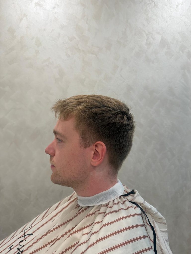 Low Taper Fade Transformation | Clean Men’s Haircut in Orchard Singapore before