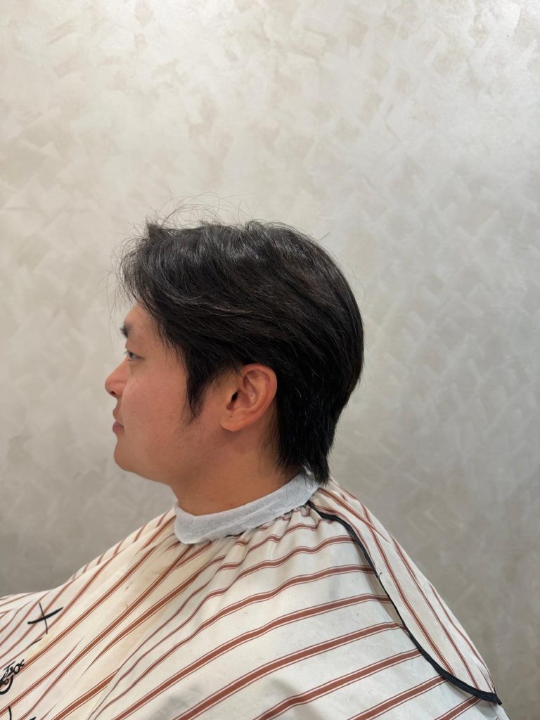 Men’s Korean Two-Block Haircut in Orchard Singapore | Fresh Transformation before