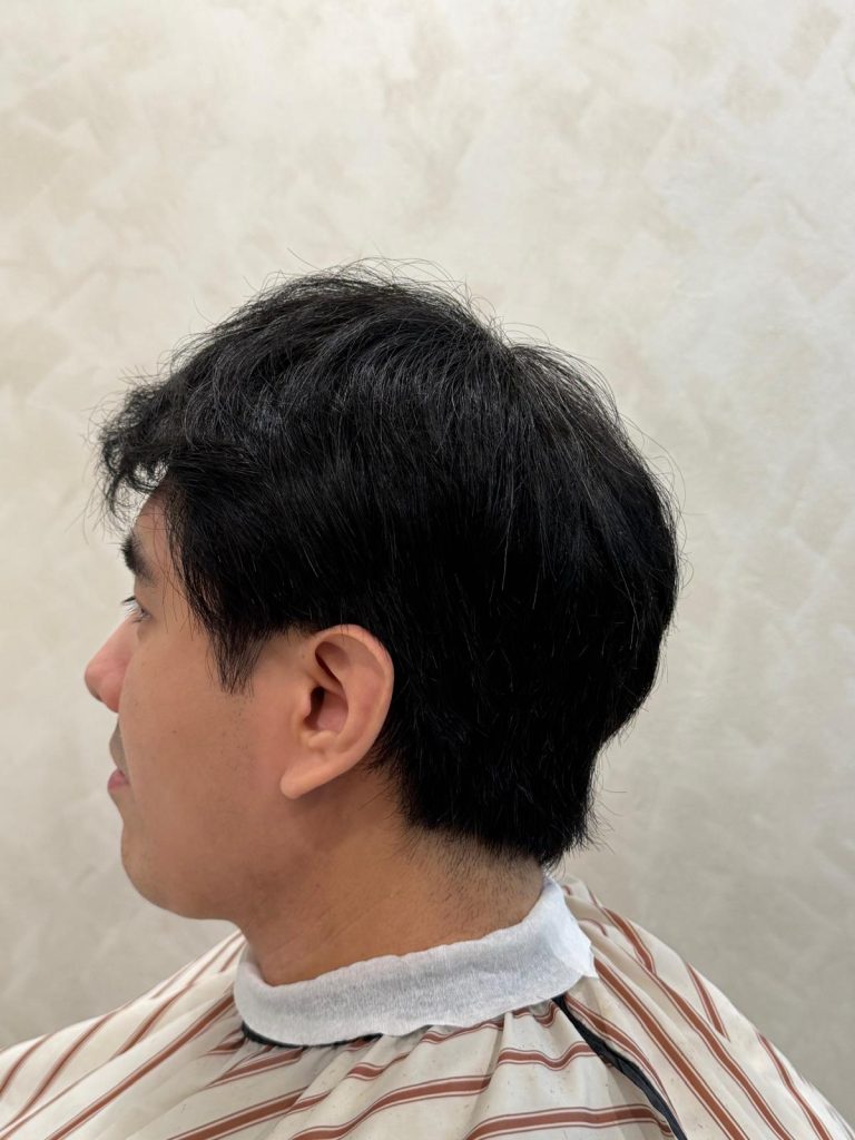 Classic Men’s Haircut in Orchard Singapore | Clean & Timeless Transformation before