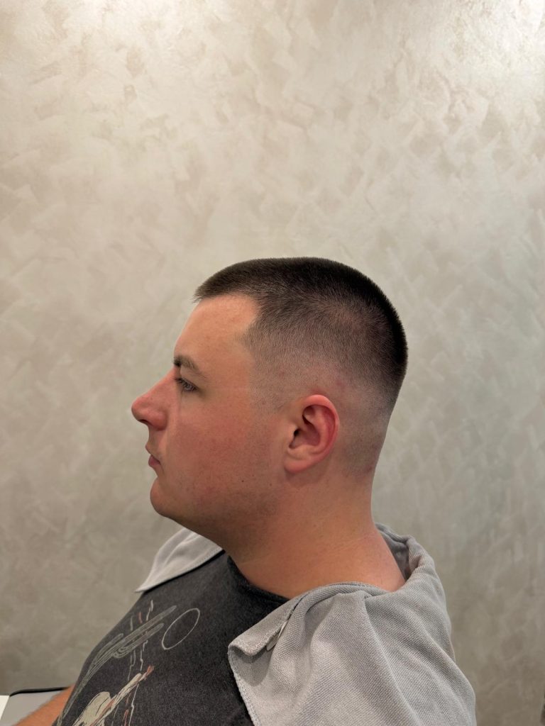 Buzz Cut Fade in Orchard Singapore | Clean Military-Inspired Haircut Transformation after