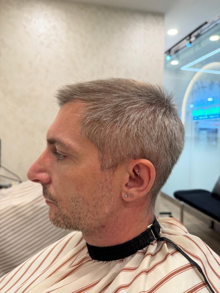 Men’s Classic Taper Haircut in Orchard Singapore | Clean Professional Transformation before