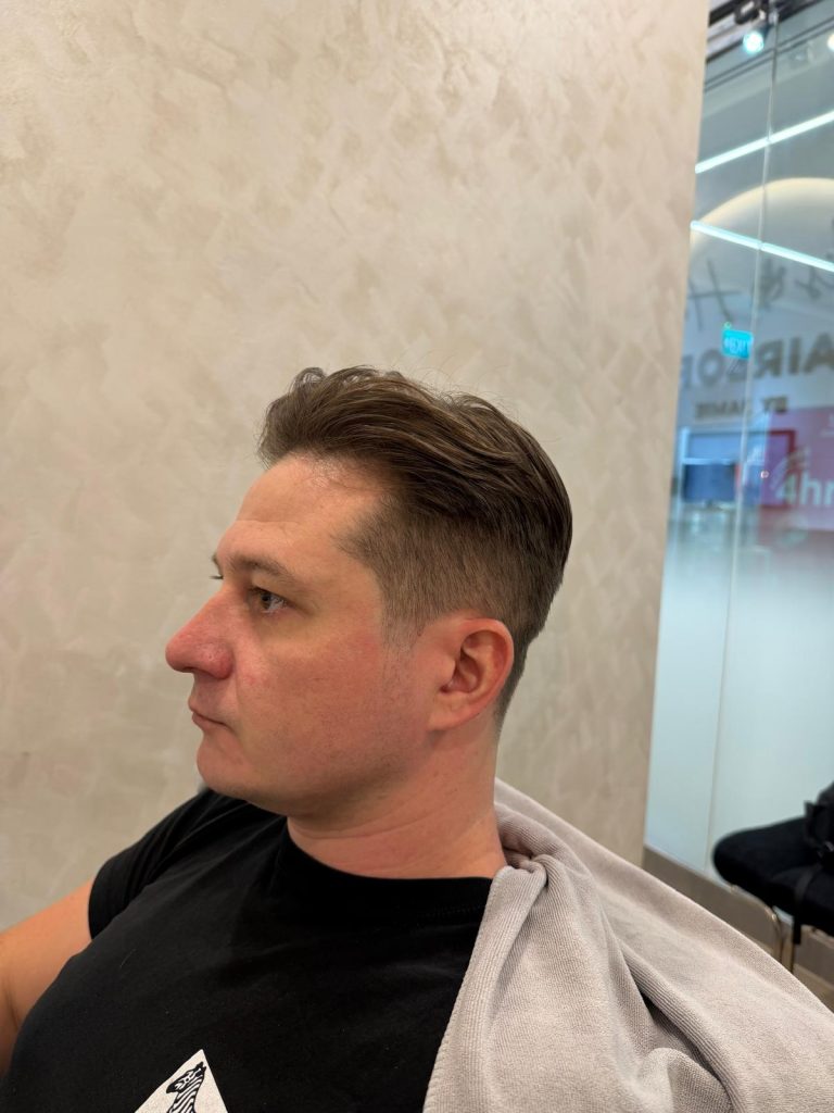 Men’s Haircut Transformation in Orchard Singapore | Before & After after