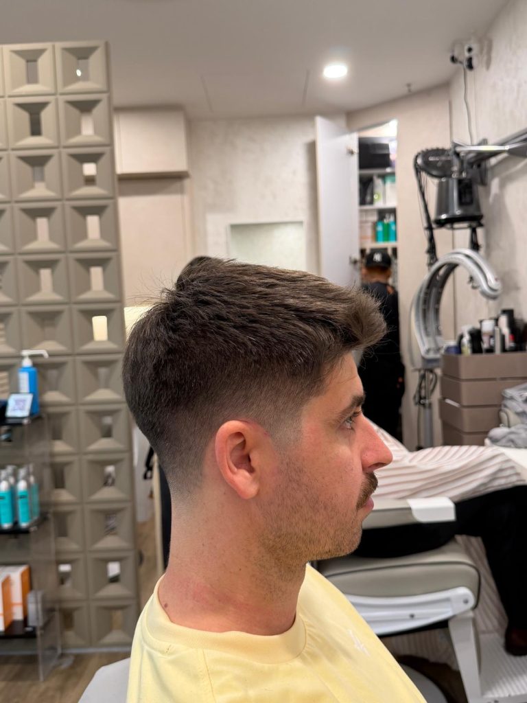 Men’s Skin Fade Haircut Transformation in Orchard Singapore | Before & After after