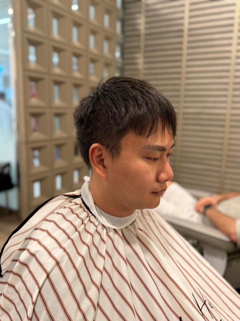 Men’s Skin Fade Haircut in Orchard Singapore | Before & After Transformation before