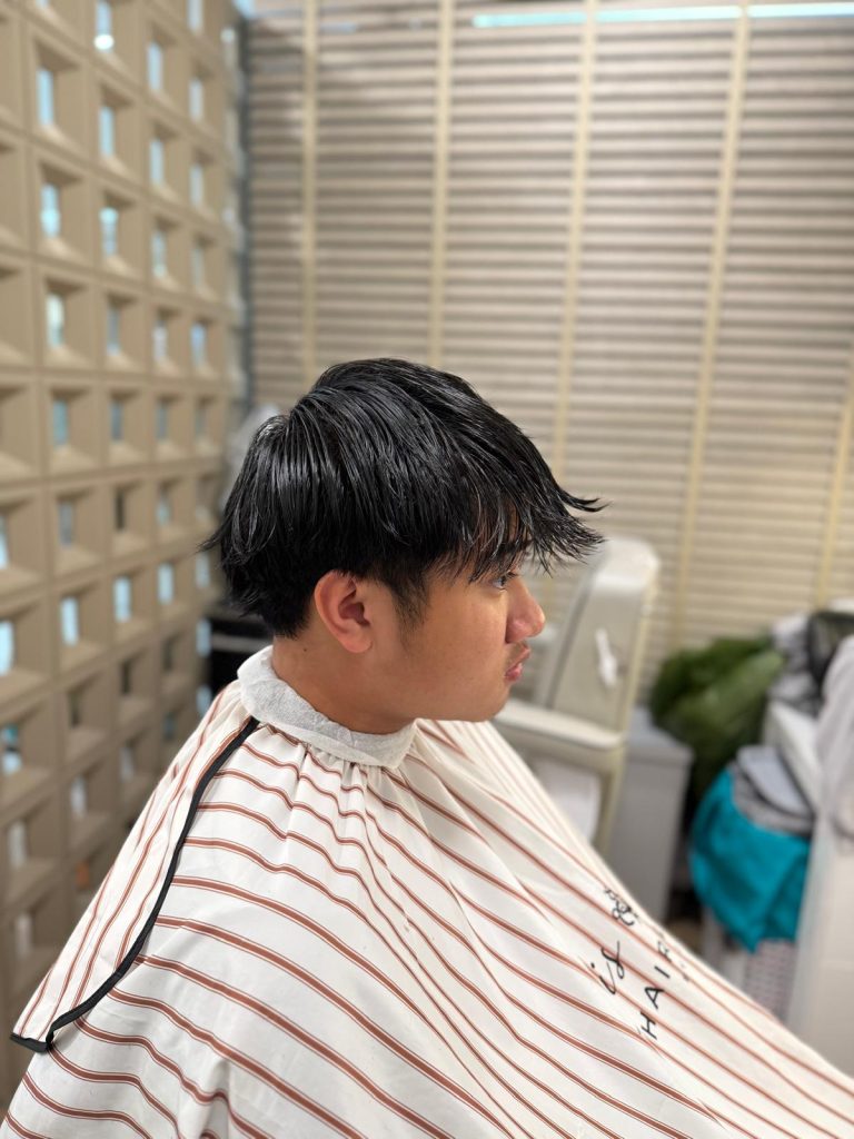 New Asian Haircut in Orchard Singapore | Modern Men’s Haircut Transformation before
