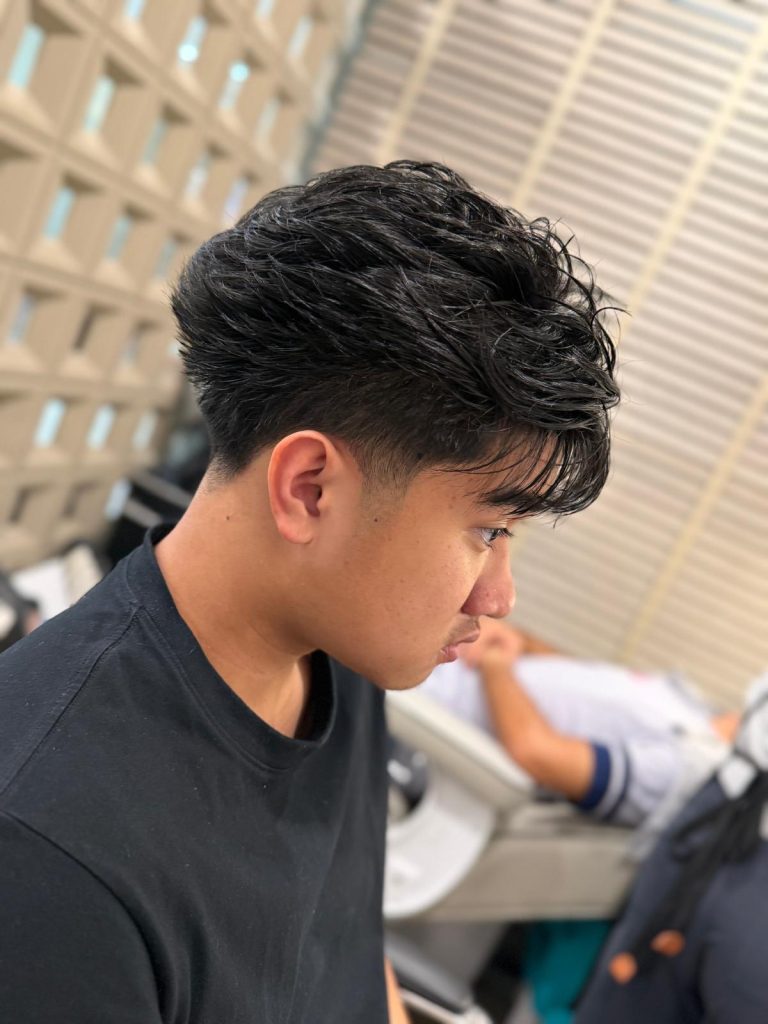 New Asian Haircut in Orchard Singapore | Modern Men’s Haircut Transformation after