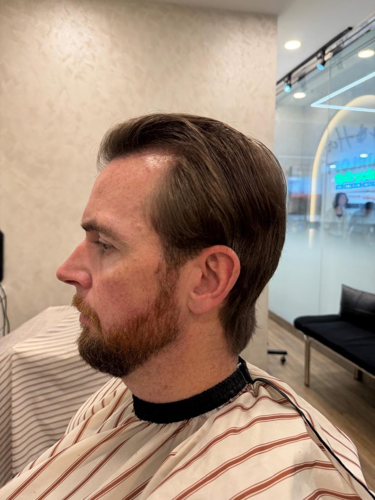 Classic Men’s Haircut & Beard Grooming in Orchard Singapore | Before & After before