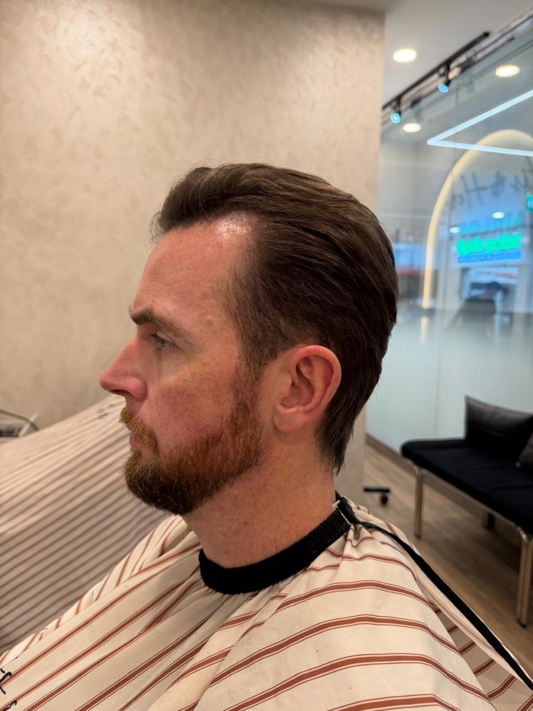 Classic Men’s Haircut & Beard Grooming in Orchard Singapore | Before & After after