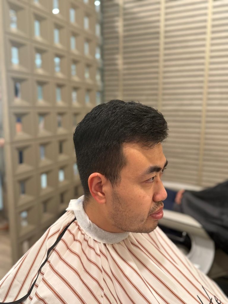 Men’s Haircut in Orchard Singapore | Clean Fade Transformation before