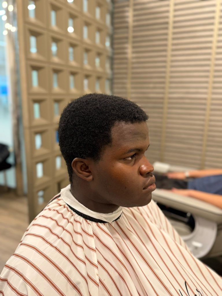 Men’s Low Fade Haircut in Orchard Singapore | Clean & Sharp Transformation before