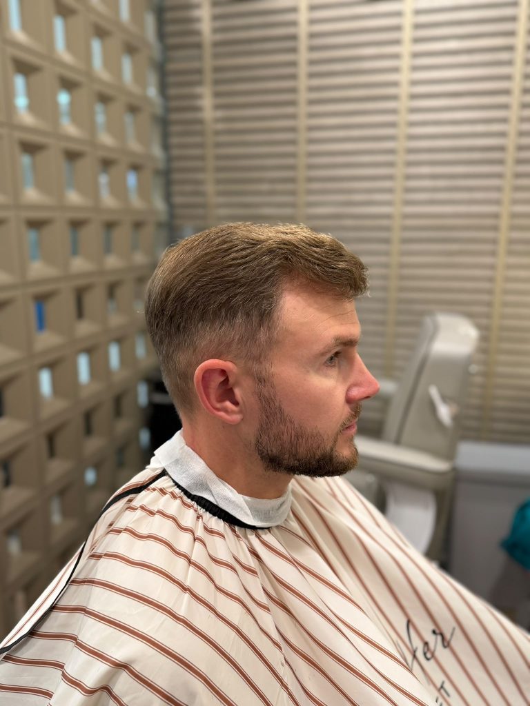 Men’s Haircut & Taper Fade in Orchard Singapore | Clean Professional Style before
