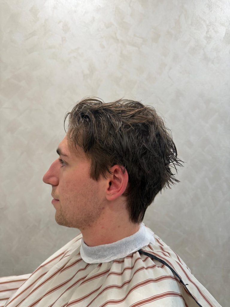 Men’s Classic Haircut in Orchard Singapore | Clean Professional Transformation before