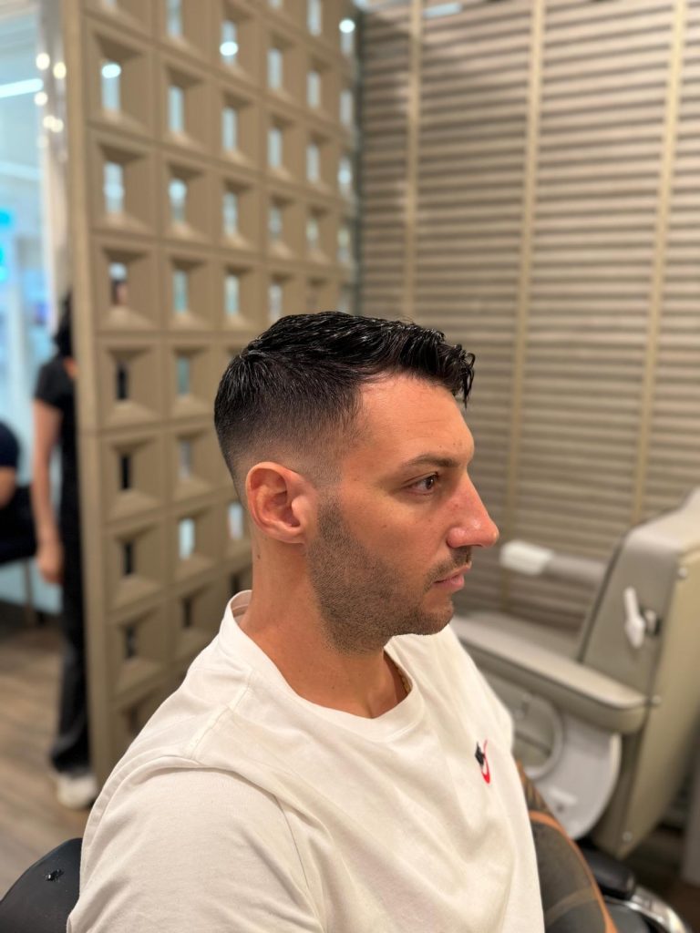 Men’s Fade Haircut in Orchard Singapore | Clean & Professional Style after
