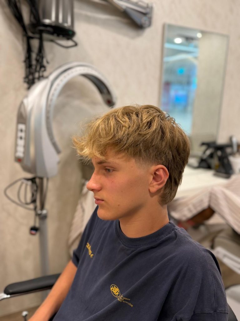 Textured Men’s Haircut in Orchard Singapore | Modern Layered Transformation after