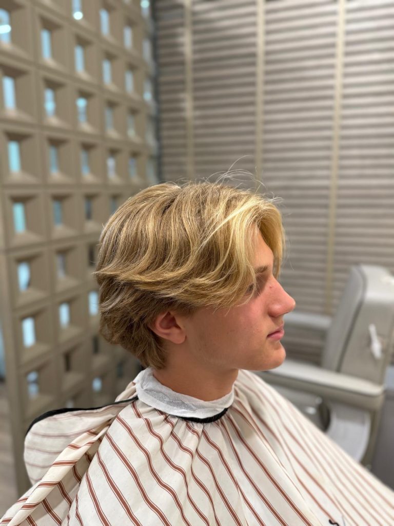 Textured Men’s Haircut in Orchard Singapore | Modern Layered Transformation before