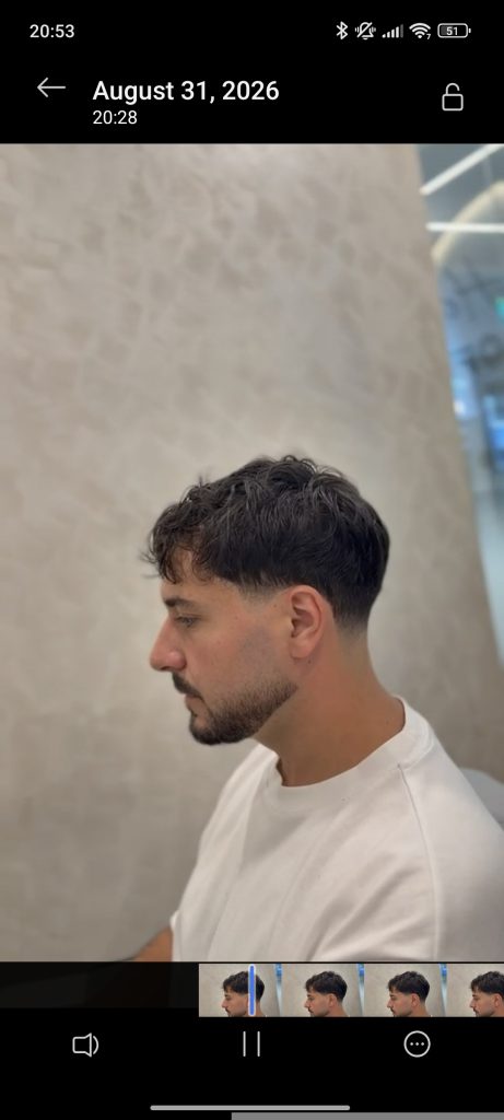Textured French Crop & Italian Beard Trim in Orchard Singapore after